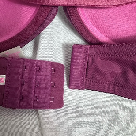 Pink Victoria’s Secret wear everywhere push up mauve pink bra 34DD - Picture 8 of 11